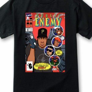 PUBLIC ENEMY COMIC / MEN'S T-SHIRT